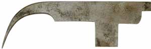 Timothy Pickering's Tool,
medium size, for flint rifles & fowling guns,
the first U. S. issue gun tool,
designed by our first U. S. Quartermaster